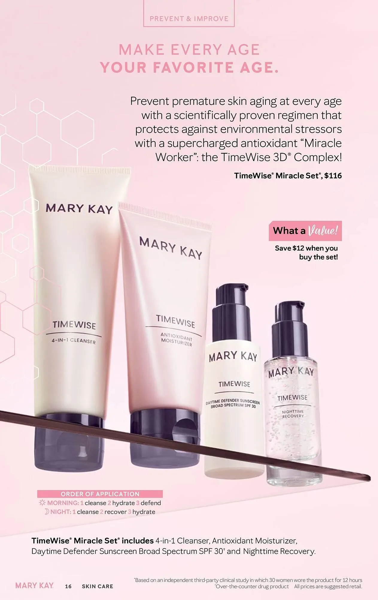 Weekly promotion Mary Kay weekly ad spanning from December 1 to December 31 2025 - Page 16 for Catalogue 365