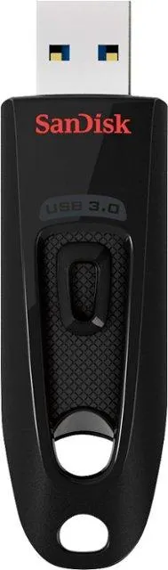 SanDisk - Ultra 128GB USB 3.0 Flash Drive - Black