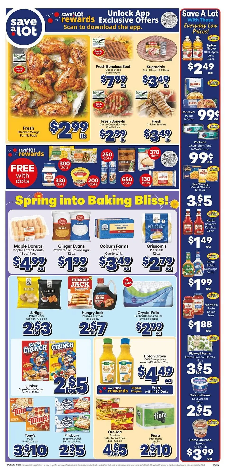 Weekly ad Save a Lot weekly ad from March 20 to April 2 2026 - Page 2