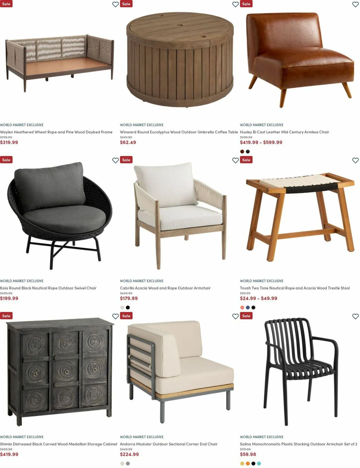 Weekly ad World Market from August 1 to August 31 2025 - Page 6