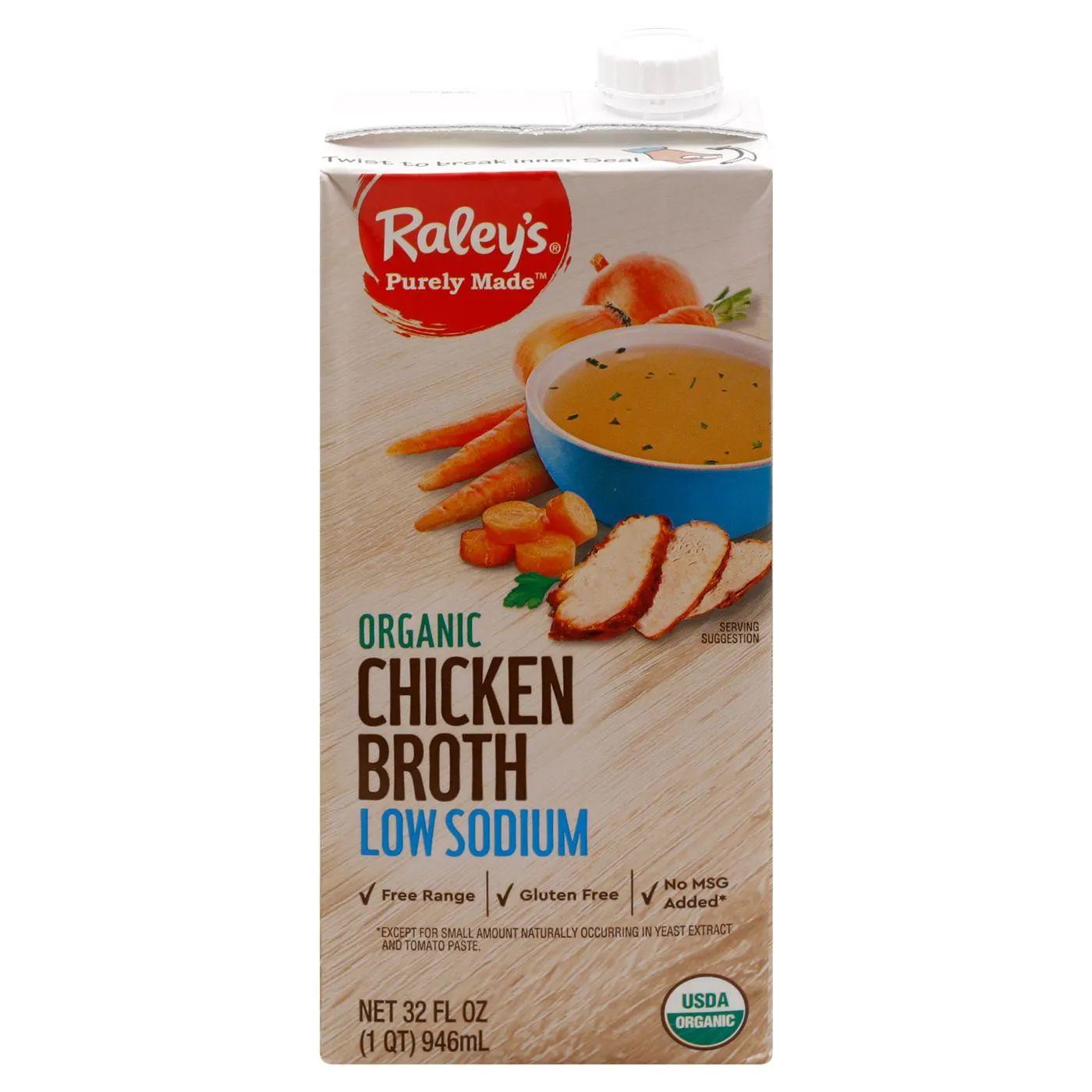 Raley's Purely Made Organic Chicken Broth