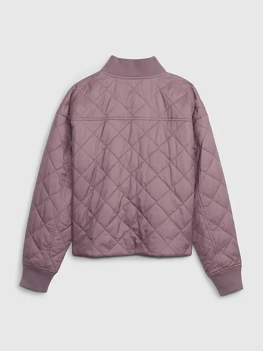 Kids Recycled Lightweight Quilted Puffer Jacket