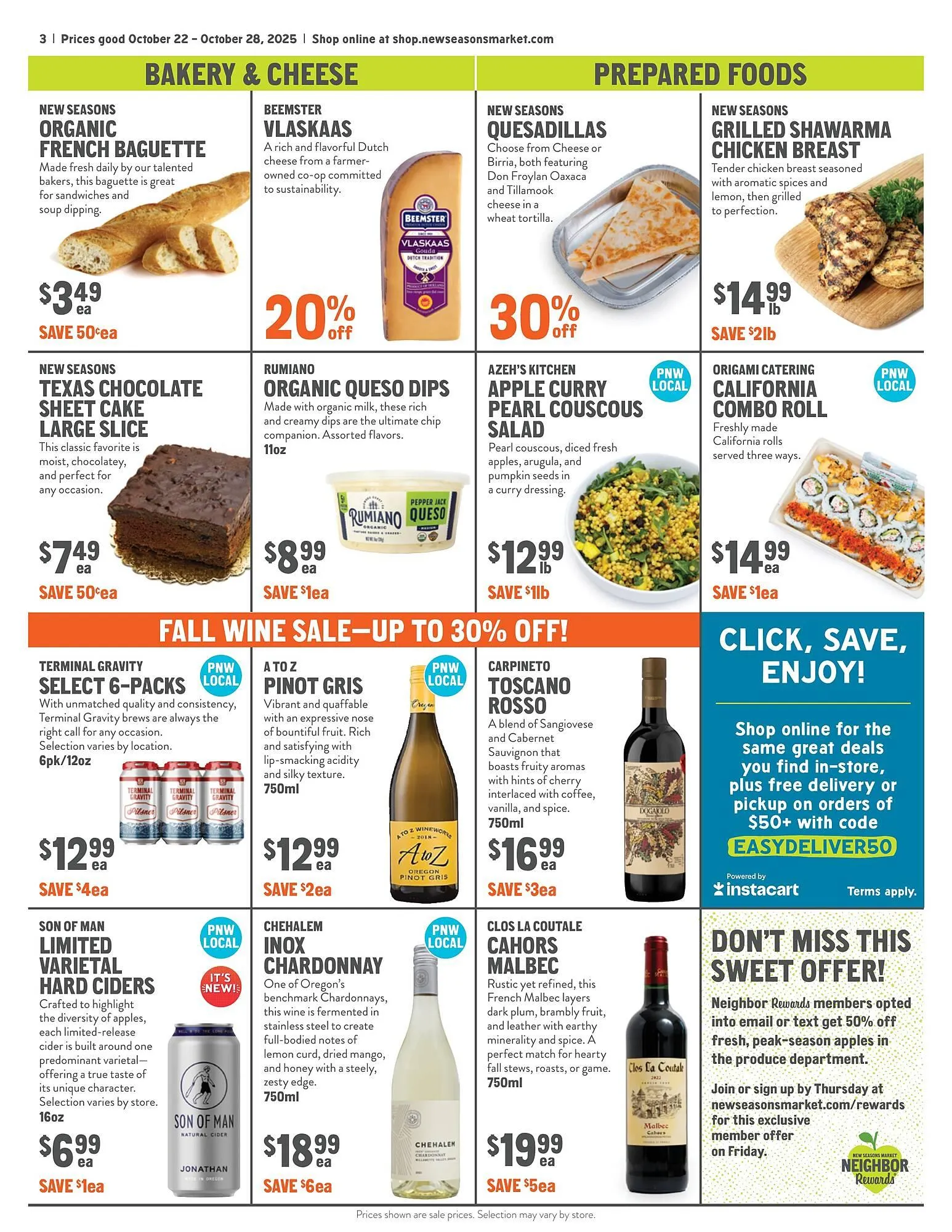 Weekly ad New Seasons Market weekly ad from October 22 to October 28 2025 - Page 3