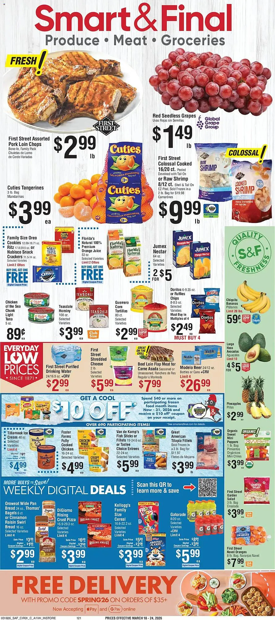 Weekly ad Smart & Final weekly ad from March 18 to March 24 2026 - Page 1