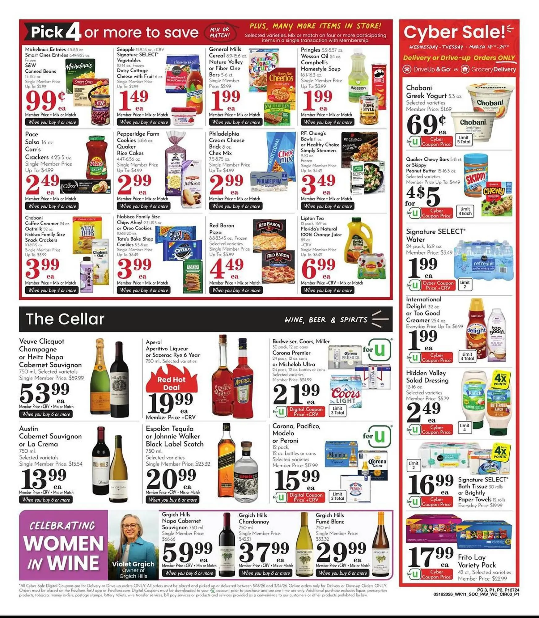 Weekly ad Pavilions weekly ad from March 18 to March 24 2026 - Page 3