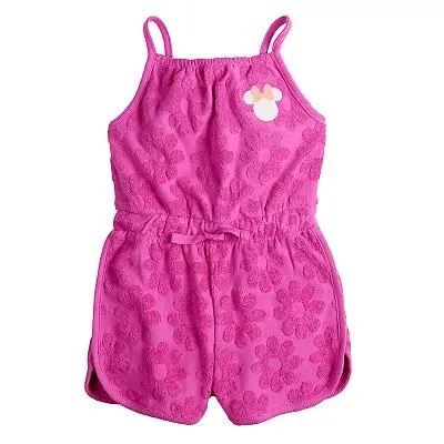Disney's Minnie Mouse Girls 4-12 Terry Cloth Romper by Jumping Beans®