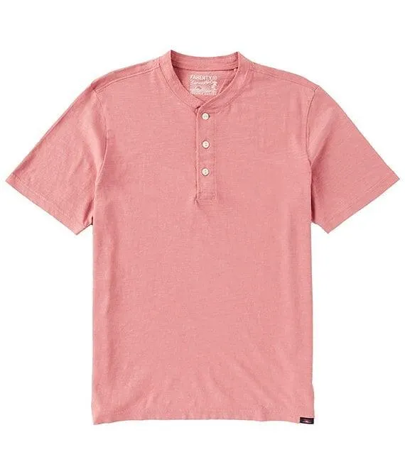 Sunwashed Short Sleeve Henley Shirt