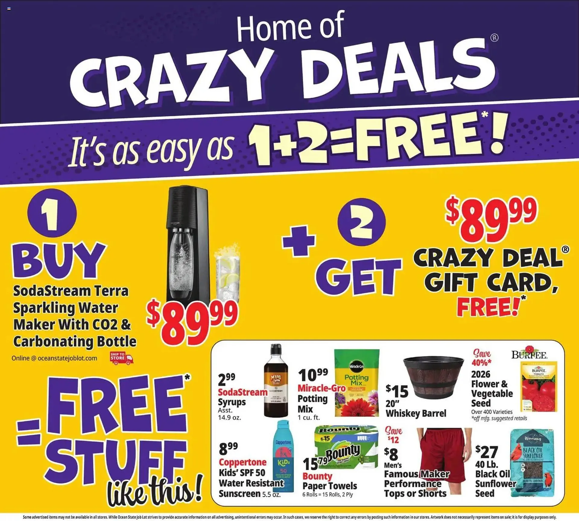 Weekly ad Ocean State Job Lot flyer from April 9 to April 15 2026 - Page 2