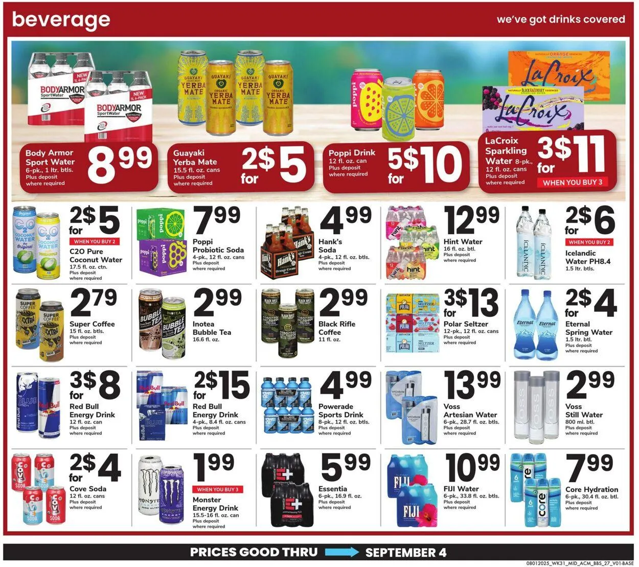 Weekly ad Acme Current weekly ad from August 1 to September 4 2025 - Page 27