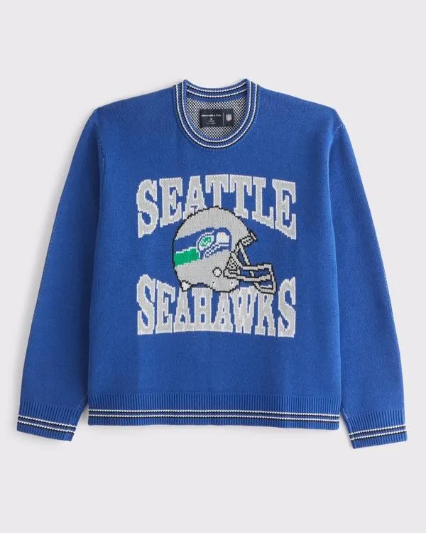 Seattle Seahawks Crew Sweater