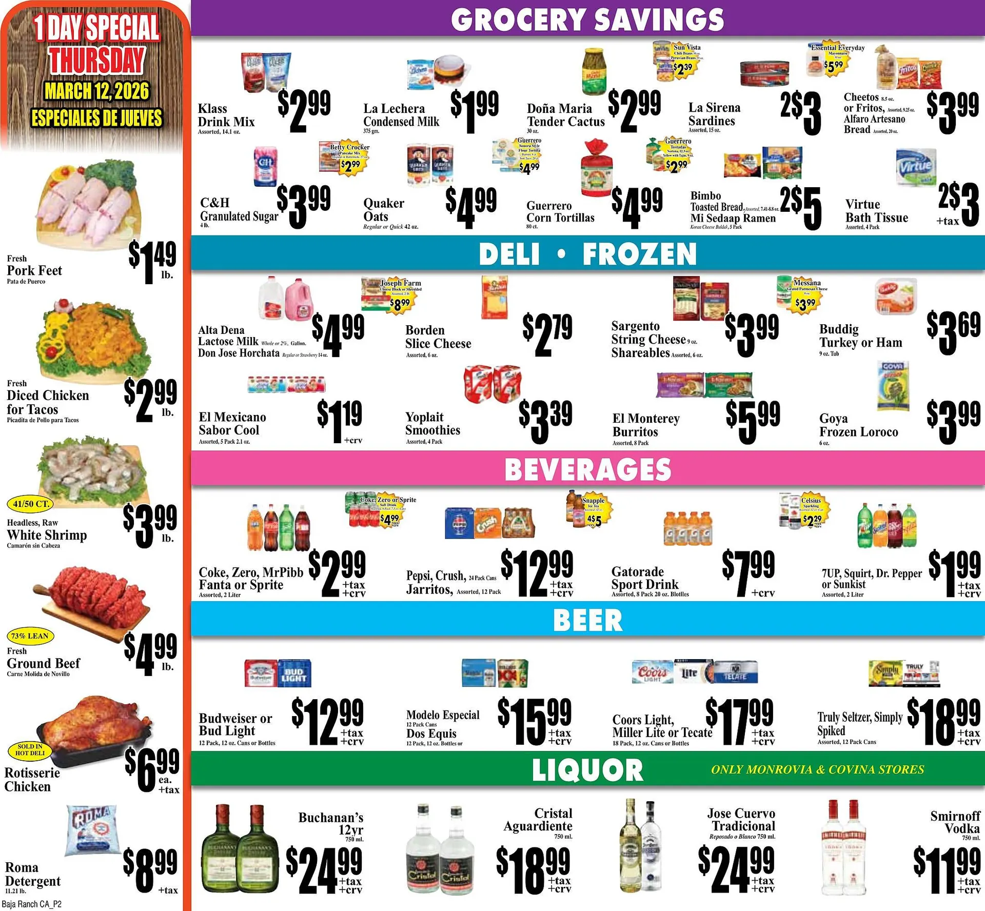 Weekly ad Baja Ranch weekly ad from March 11 to March 17 2026 - Page 2