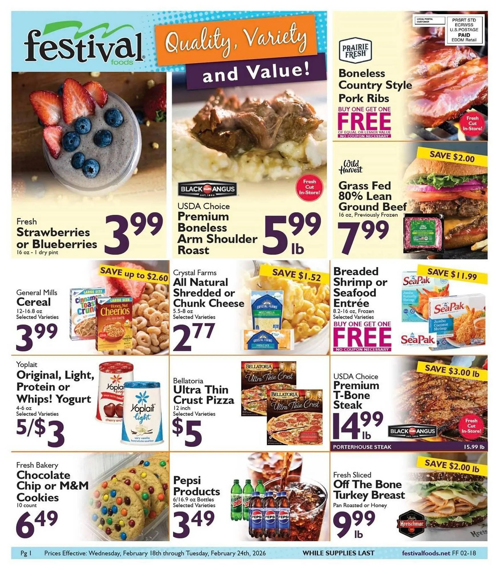Festival Foods weekly ad - 1