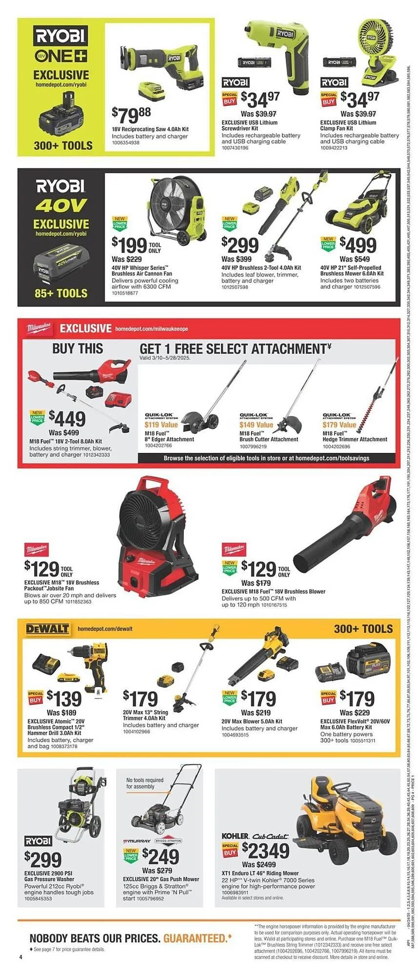 Catálogo de The Home Depot Weekly Ad 28 de abril al 3 de mayo 2025 - Página 4