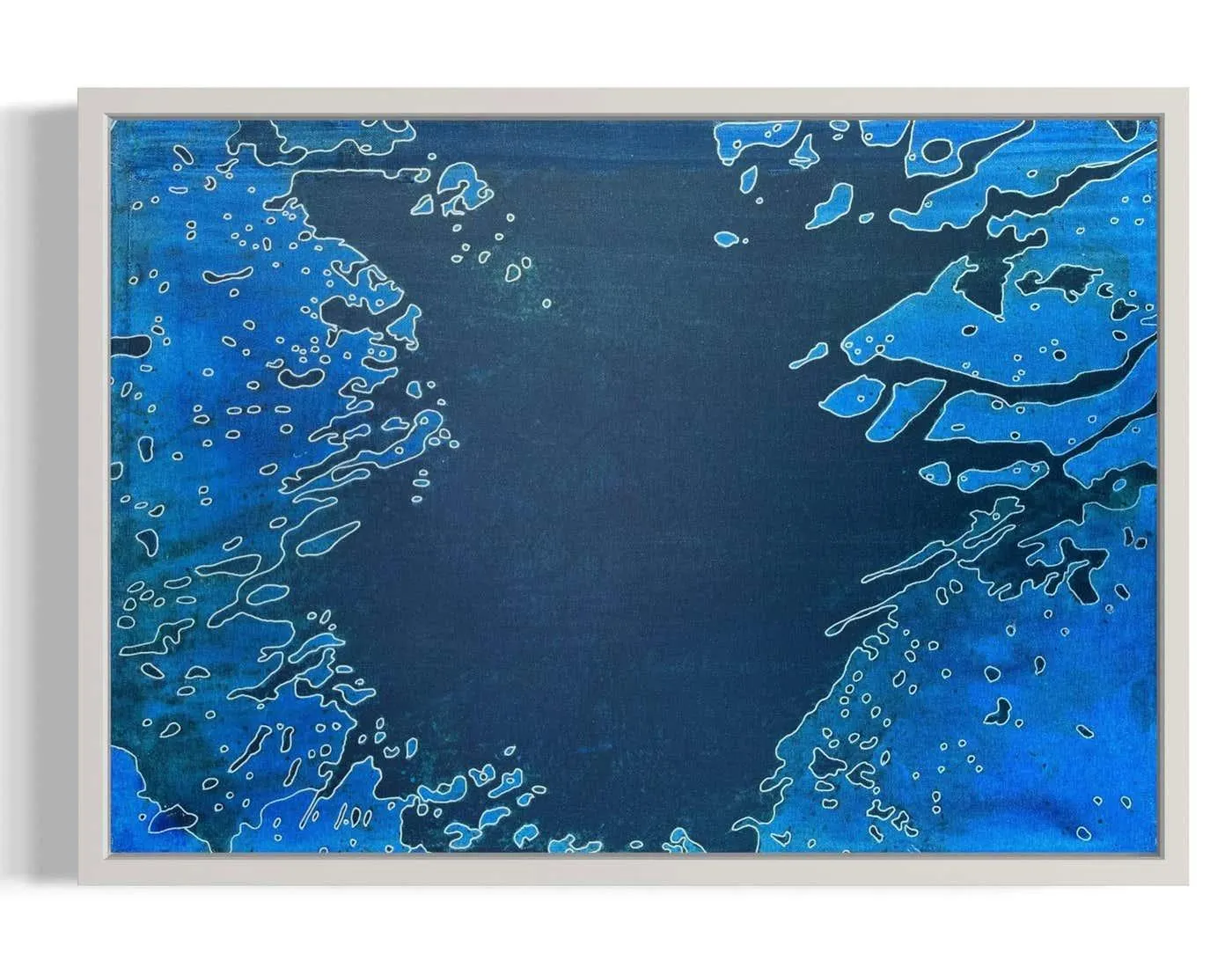 This beautiful acrylic on canvas by Eran Shmueli will bring color to any room it will be placed in. Eran Shmueli is an artist whose life and work are deeply intertwined with creativity. Growing up in the artist village of Ein Hod, Israel, and