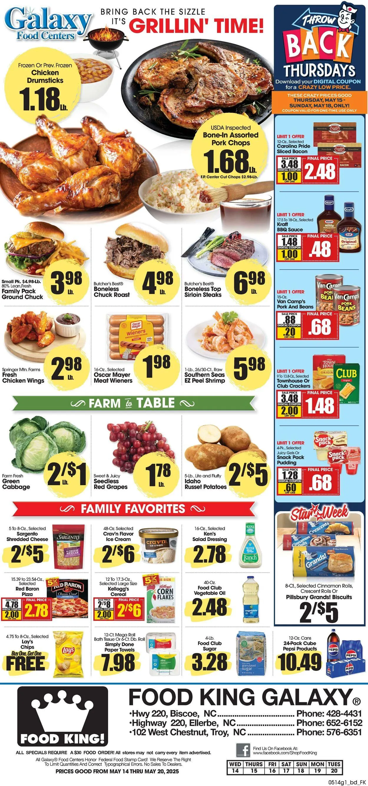 Weekly ad Food King Current weekly ad from May 14 to May 20 2025 - Page 1