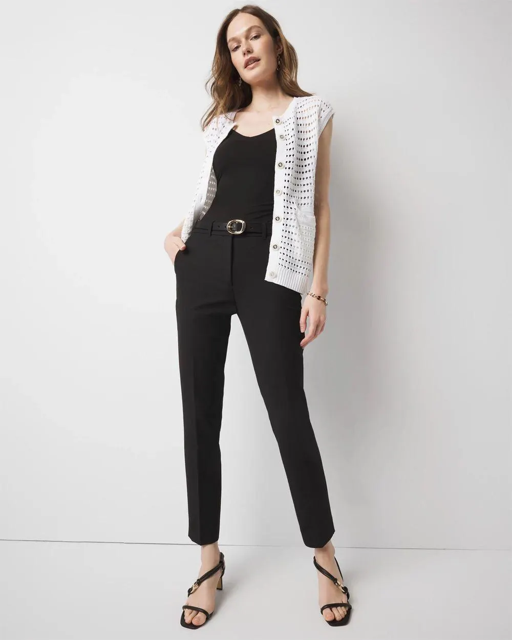 Slim Ankle Comfort Stretch Pants