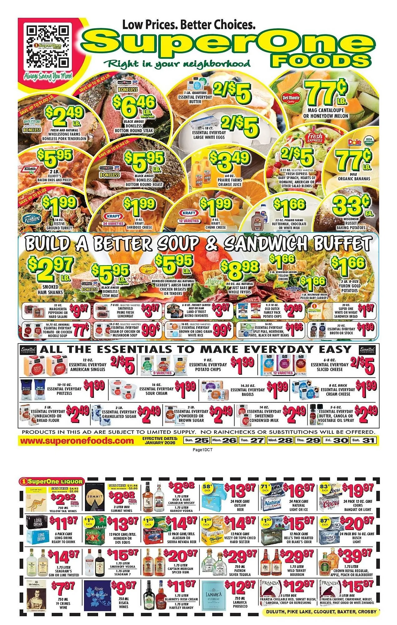 Miners County Market weekly ad - 1