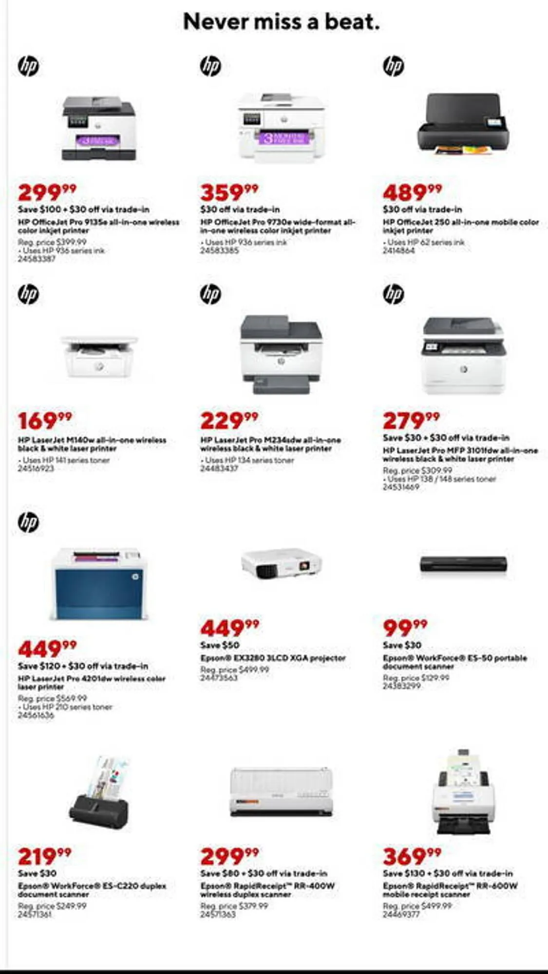 Weekly ad Staples Weekly Ad from April 6 to April 12 2025 - Page 9