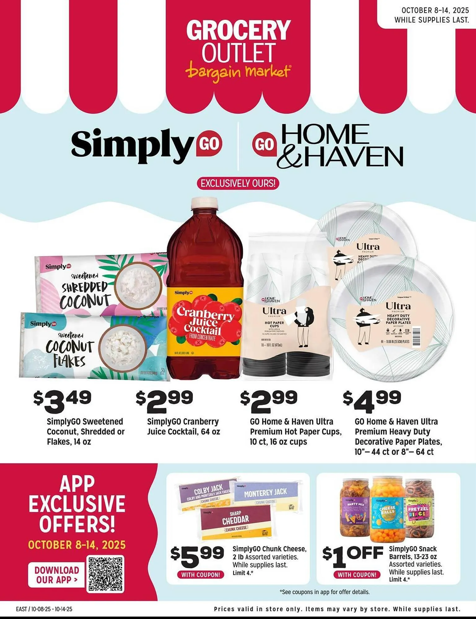 Weekly ad Grocery Outlet weekly ad from October 8 to October 14 2025 - Page 1