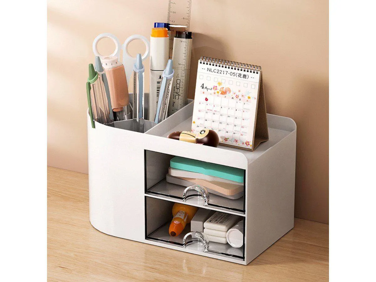 MPM Student Office Pencil Holder Pen Organizer for Desk, Desktop Accessories Storage for Stationary Supplies, For Office, Home, School, and Art Supplies