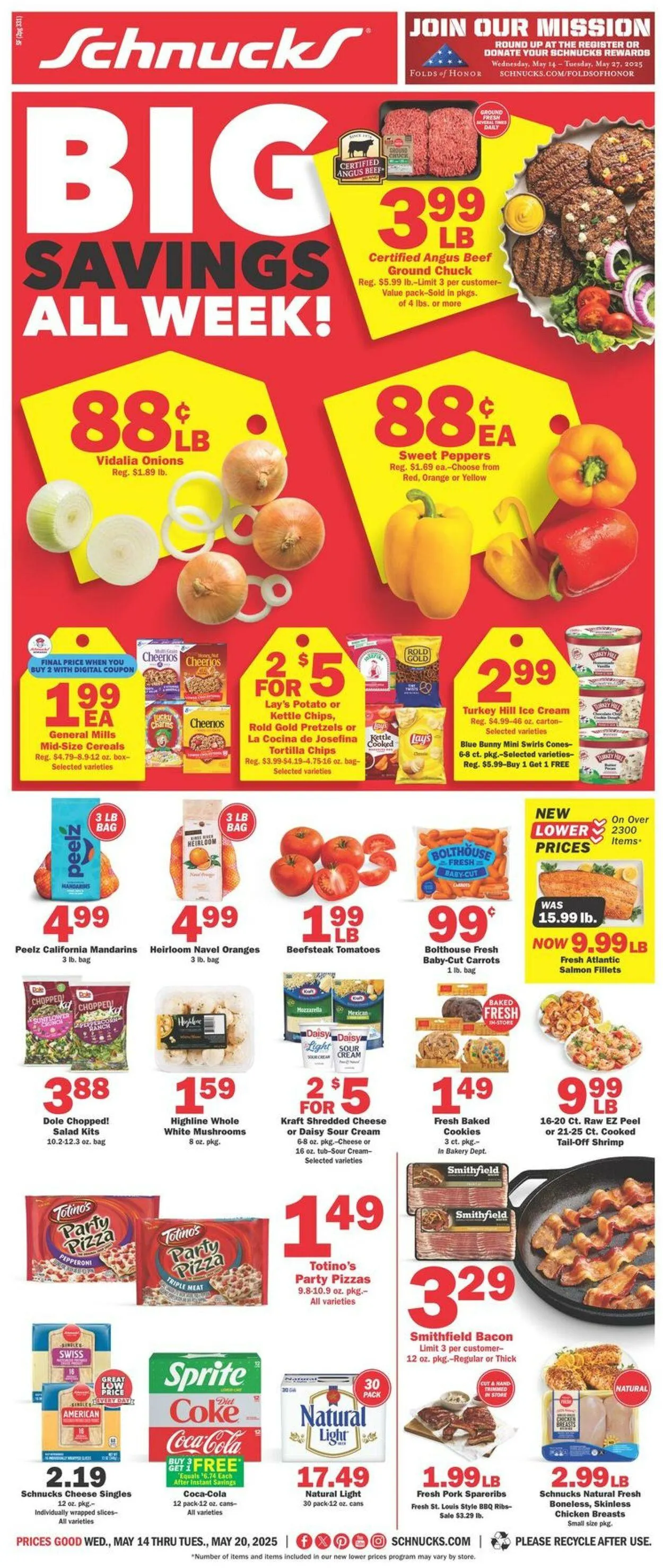 Catálogo de Schnucks Current weekly ad 14 de mayo al 20 de mayo 2025 - Página 1