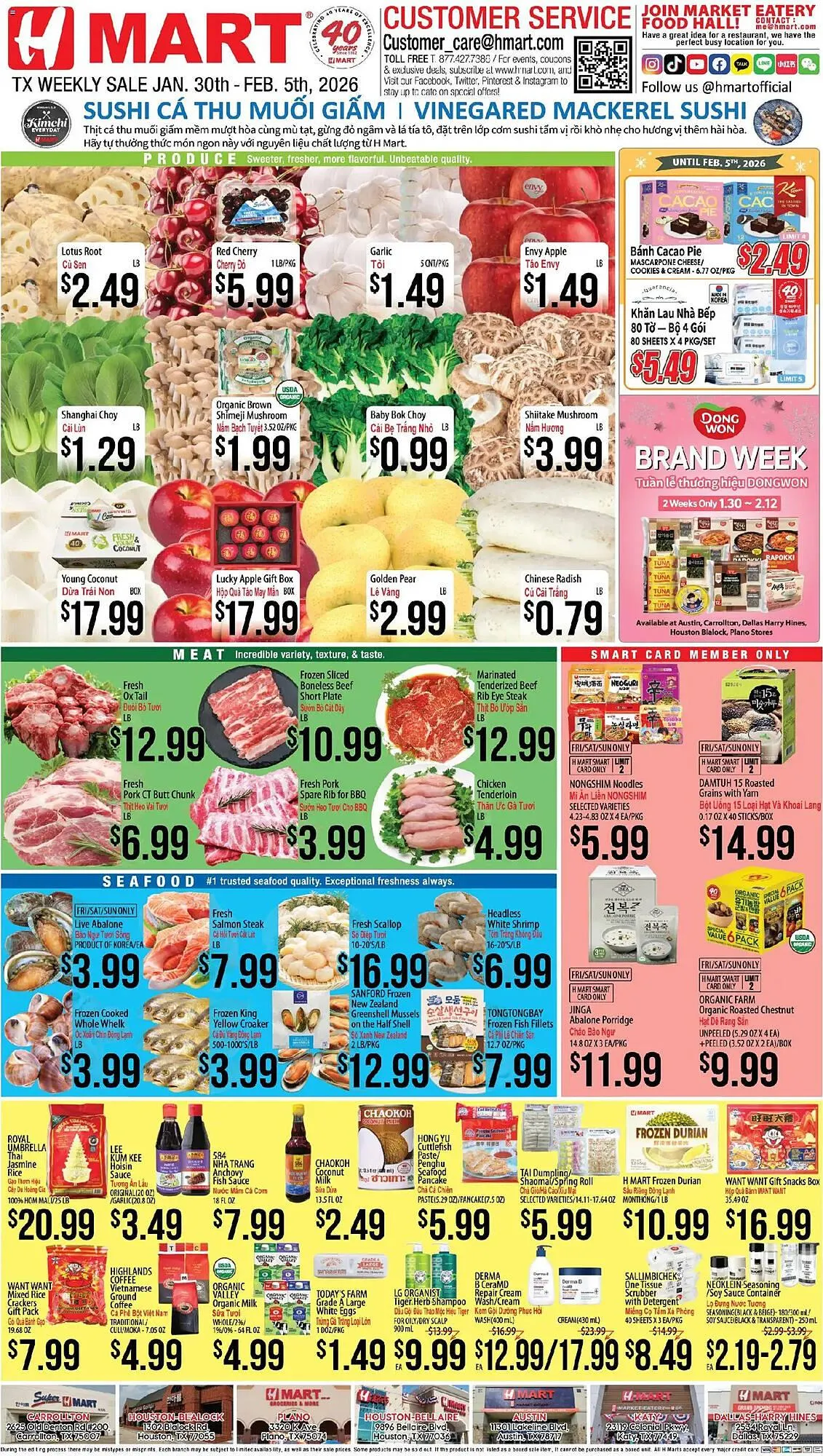 Hmart weekly ad - 1
