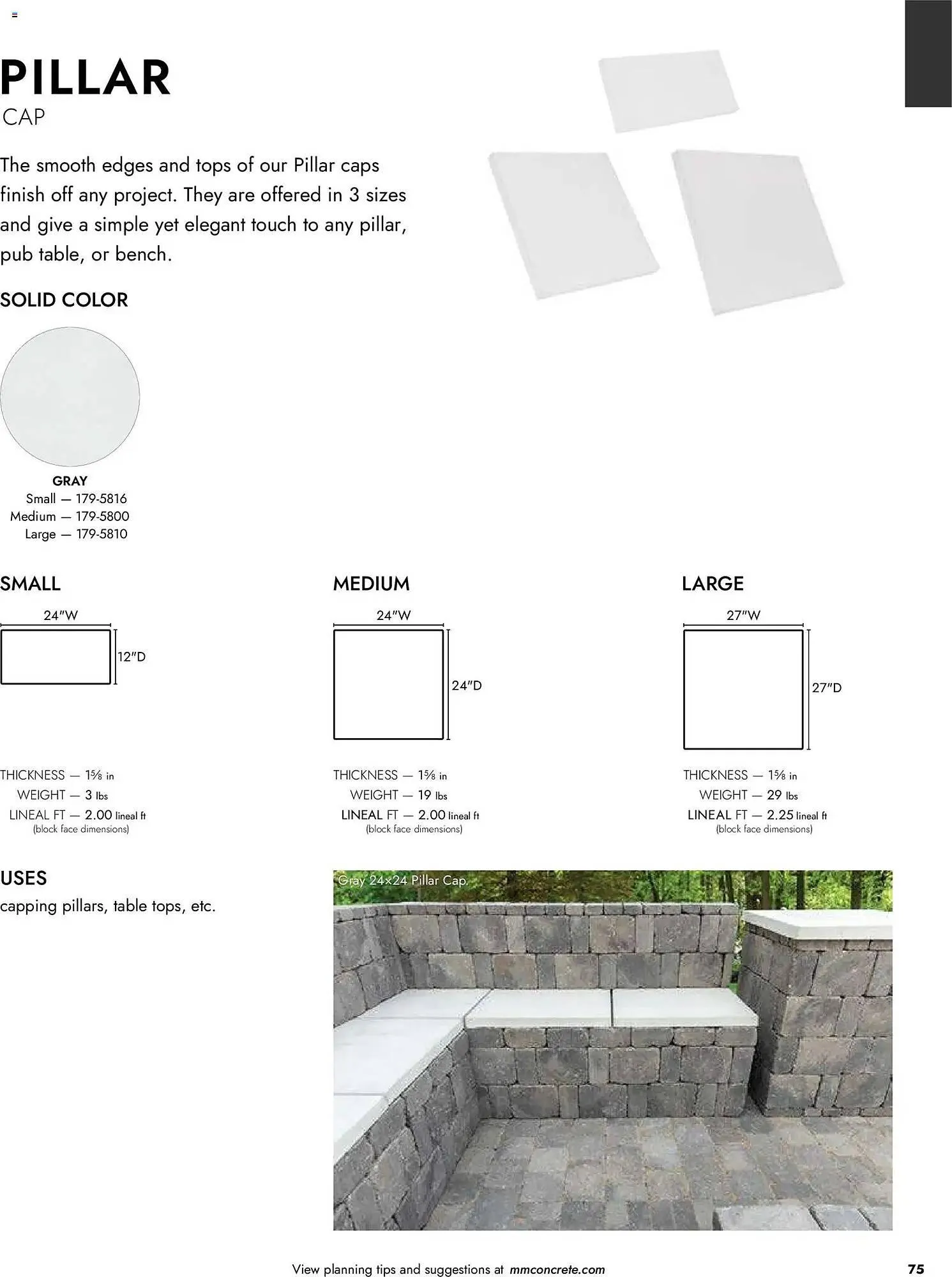 Weekly promotion Menards weekly ad spanning from April 2 to January 1 2027 - Page 75 for Catalogue 365
