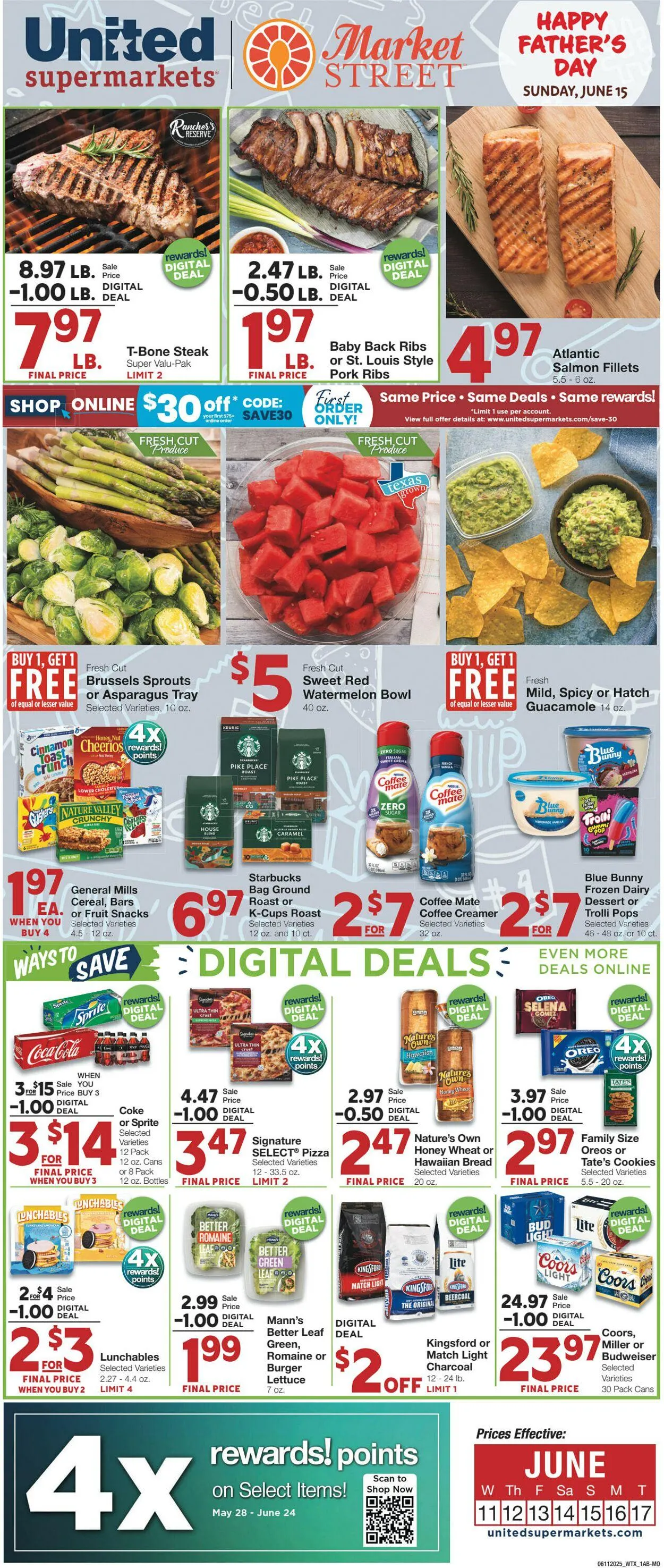 Weekly ad United Supermarkets Current weekly ad from June 10 to June 17 2025 - Page 1