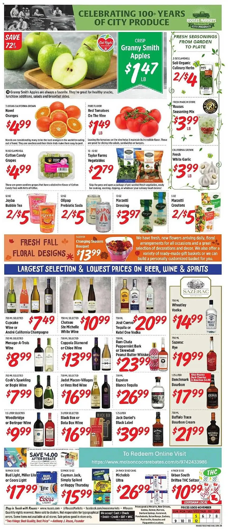 Weekly ad Rouses weekly ad from November 5 to November 13 2025 - Page 8