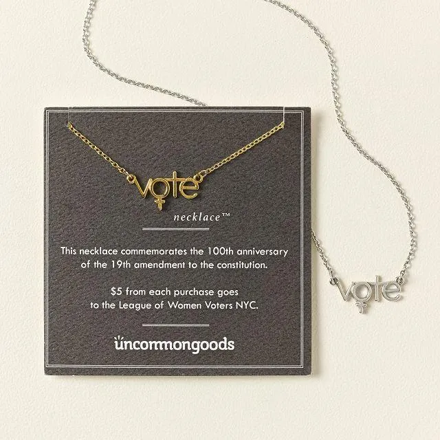 The Vote Necklace