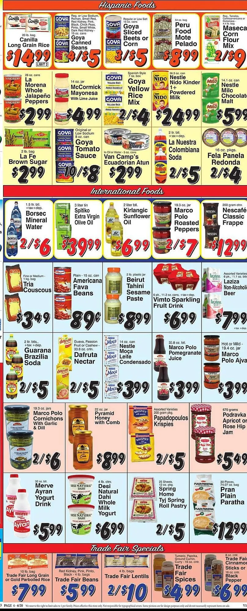 Weekly ad Trade Fair Supermarket Weekly Ad from June 20 to June 26 2025 - Page 4