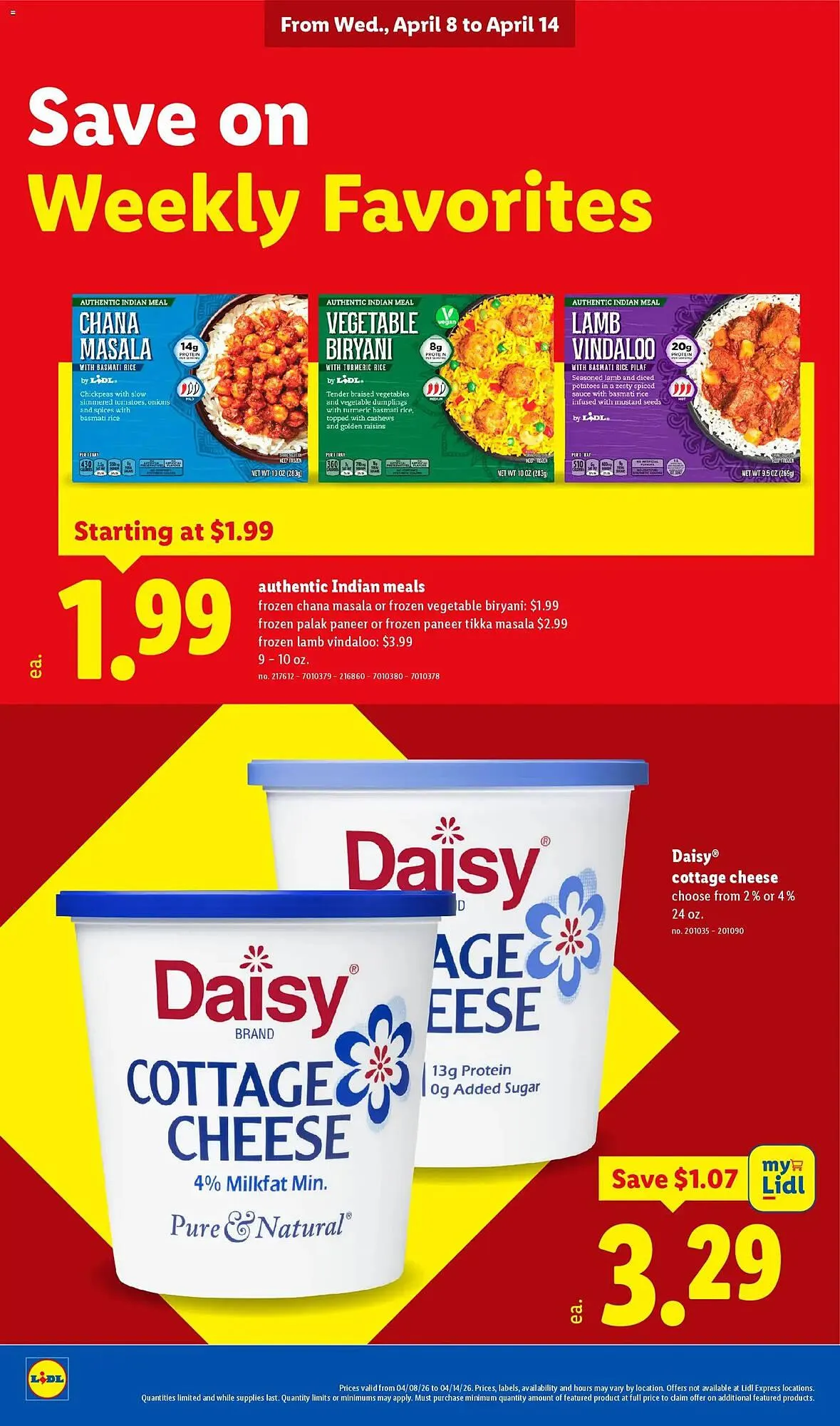Weekly promotion Lidl weekly ad spanning from April 8 to April 14 2026 - Page 22 for Catalogue 365