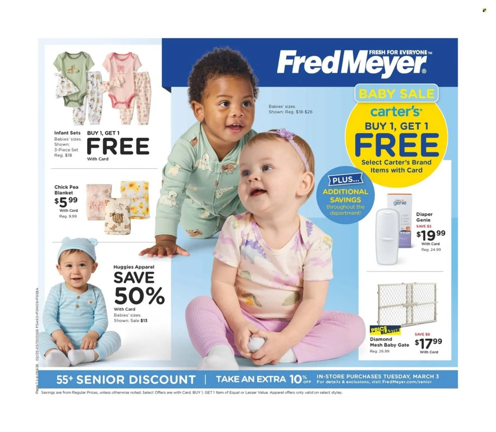 Weekly ad Fred Meyer weekly ad from February 25 to March 10 2026 - Page 1