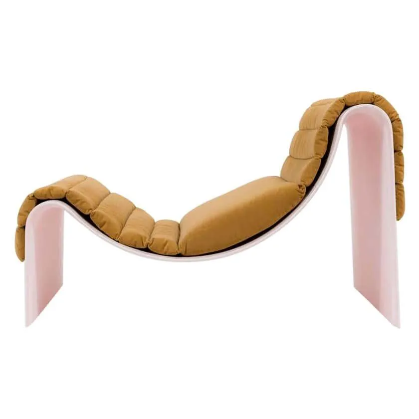 Knockabout Fiberglass Lounge Chair with Cushion by Asa Pingree