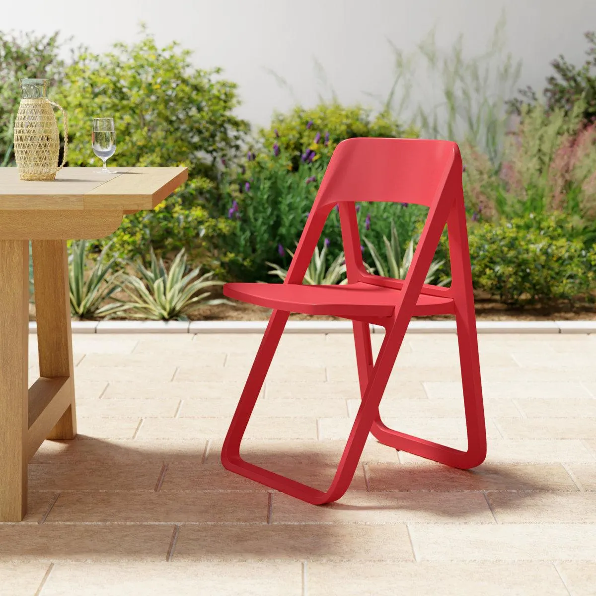Armo Outdoor Folding Dining Side Chair