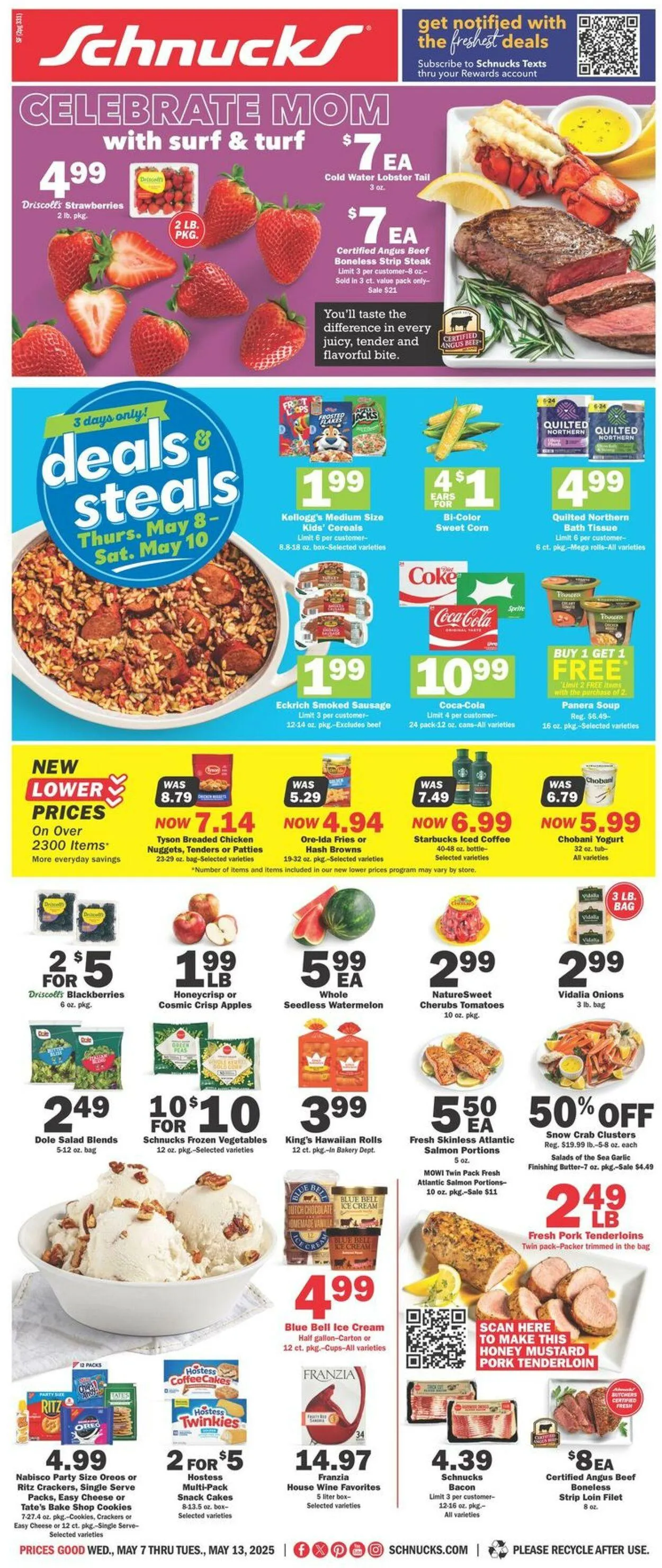 Catálogo de Schnucks Current weekly ad 7 de mayo al 13 de mayo 2025 - Página 1