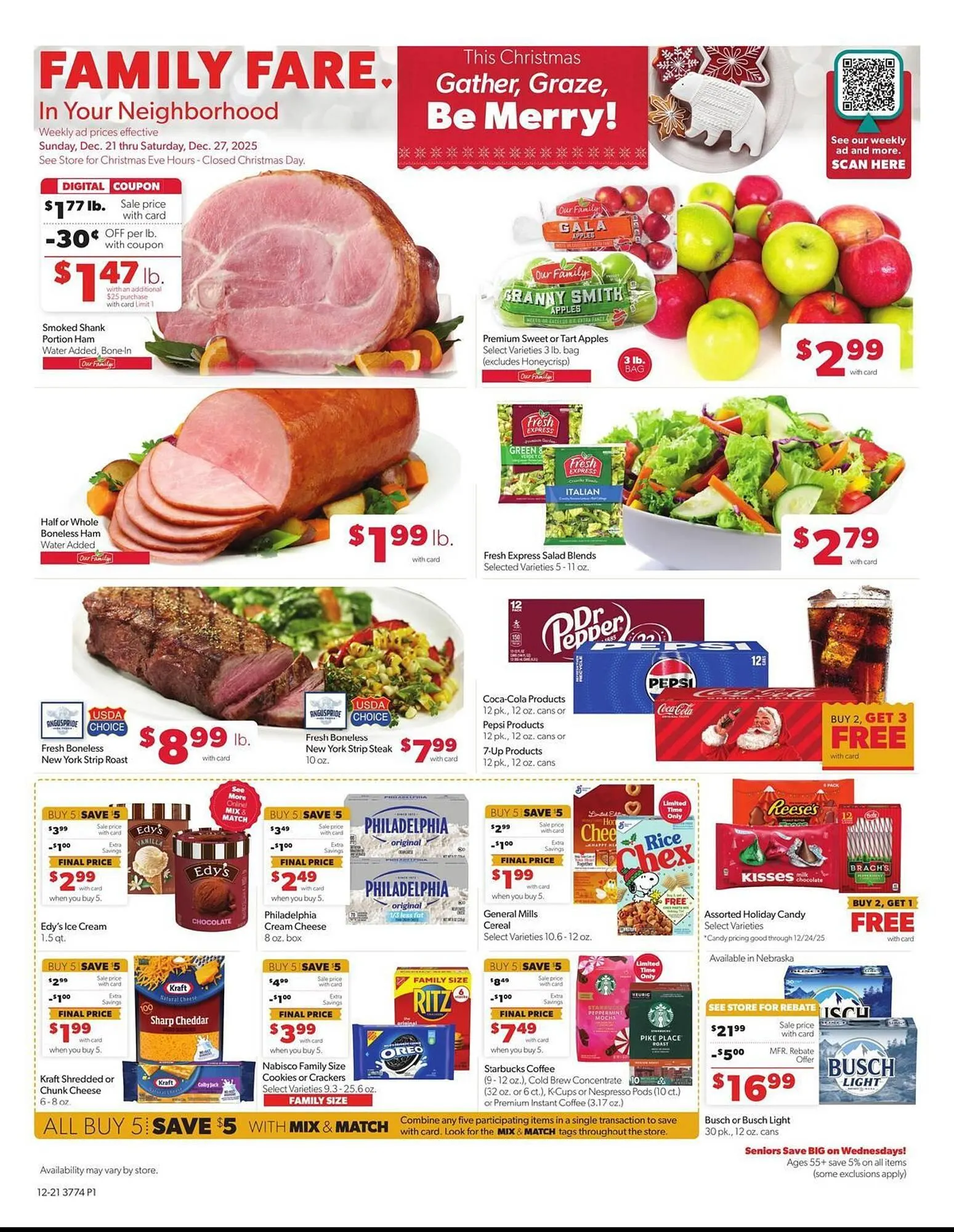 Weekly ad Family Fare weekly ad from December 21 to December 27 2025 - Page 1