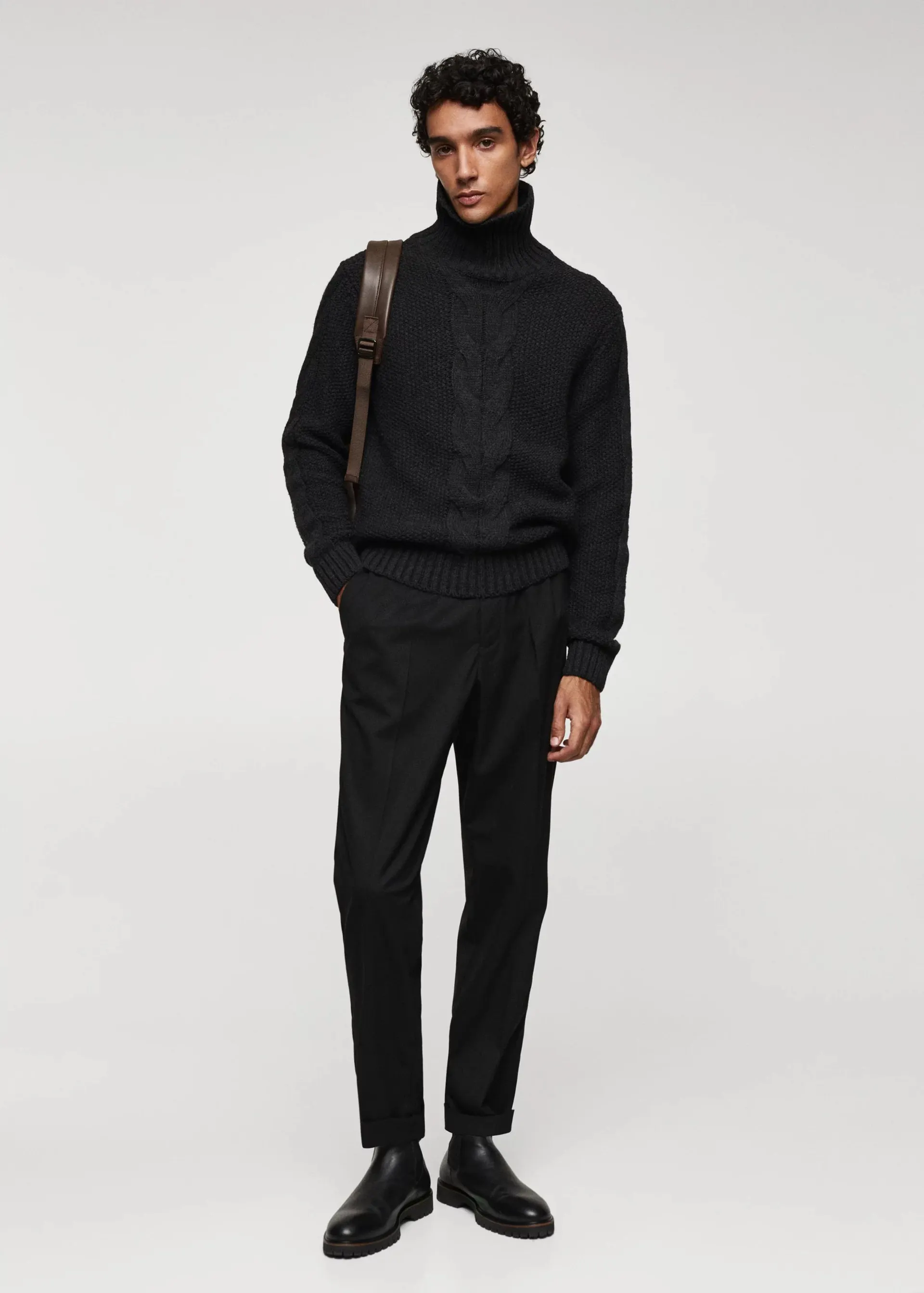 Mochila piel reciclada