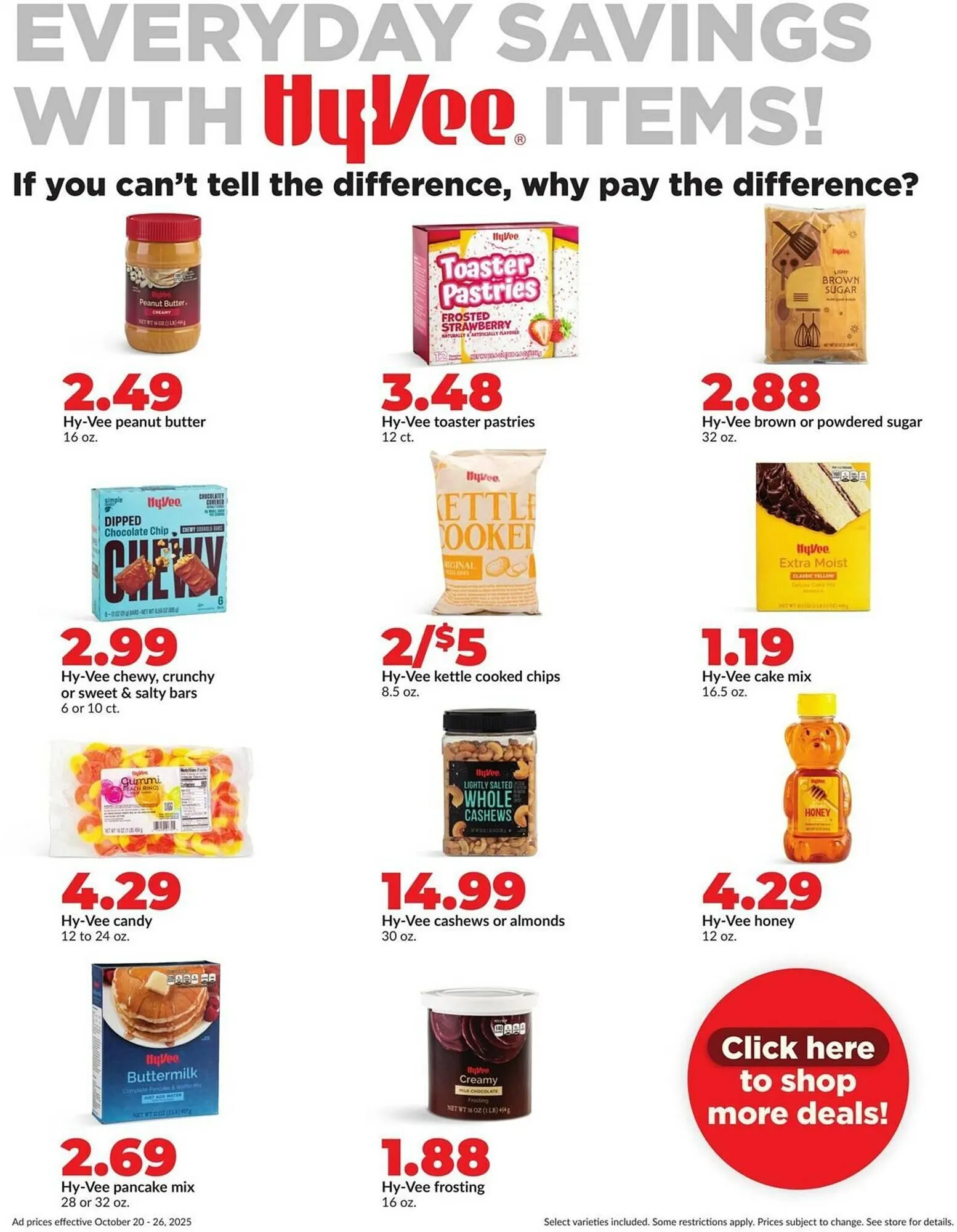 Weekly ad Hy-Vee weekly ad from October 20 to October 26 2025 - Page 16