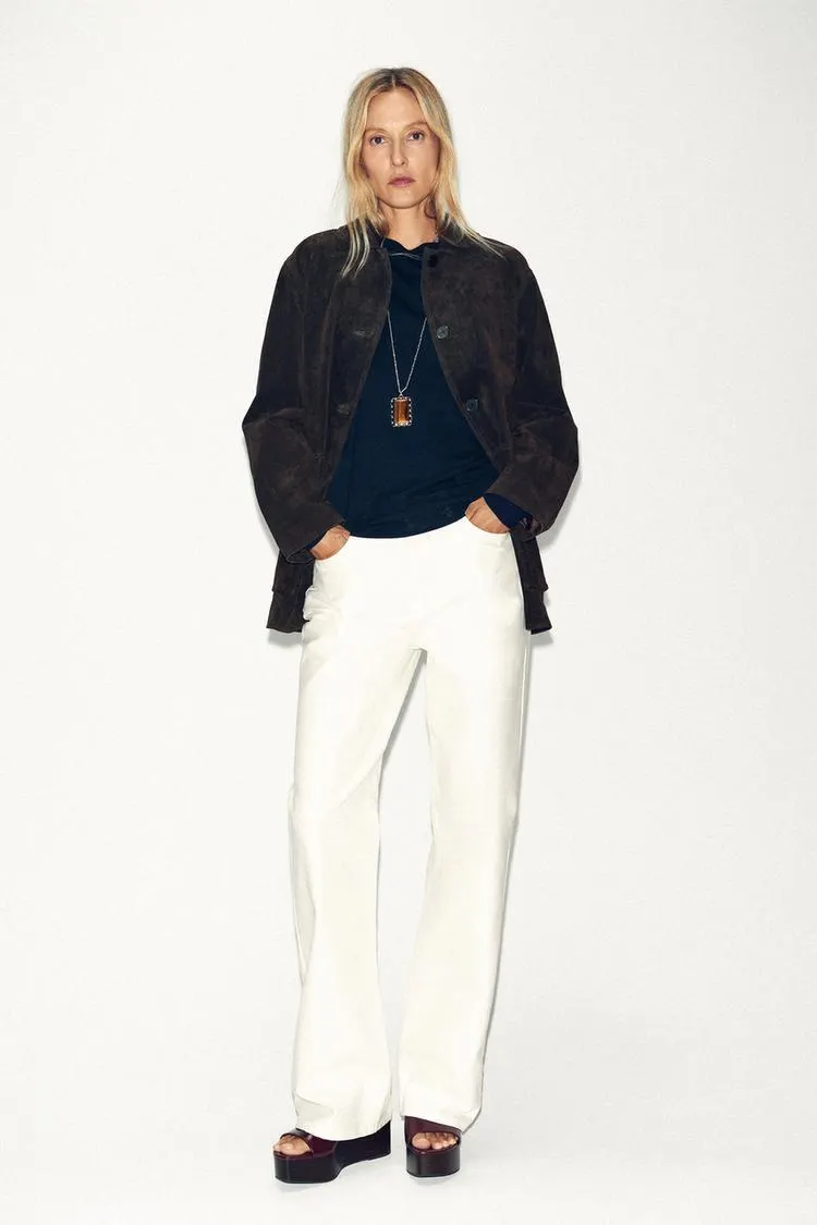 100% SUEDE JACKET