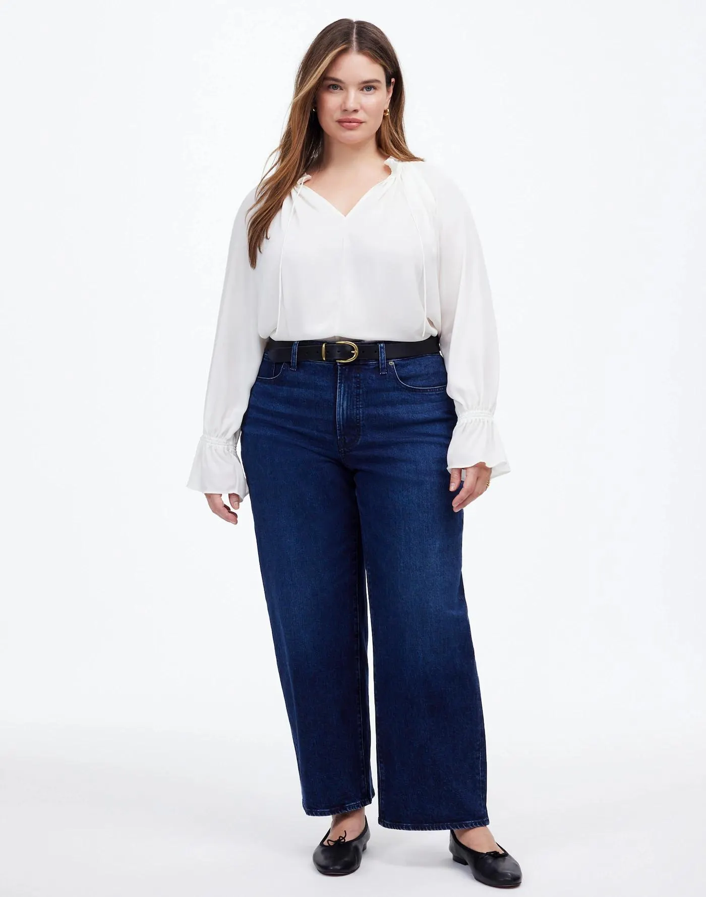 The Plus Perfect Vintage Wide-Leg Jean