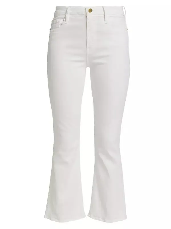 Le Crop Stretch Mini Boot-Cut Jeans