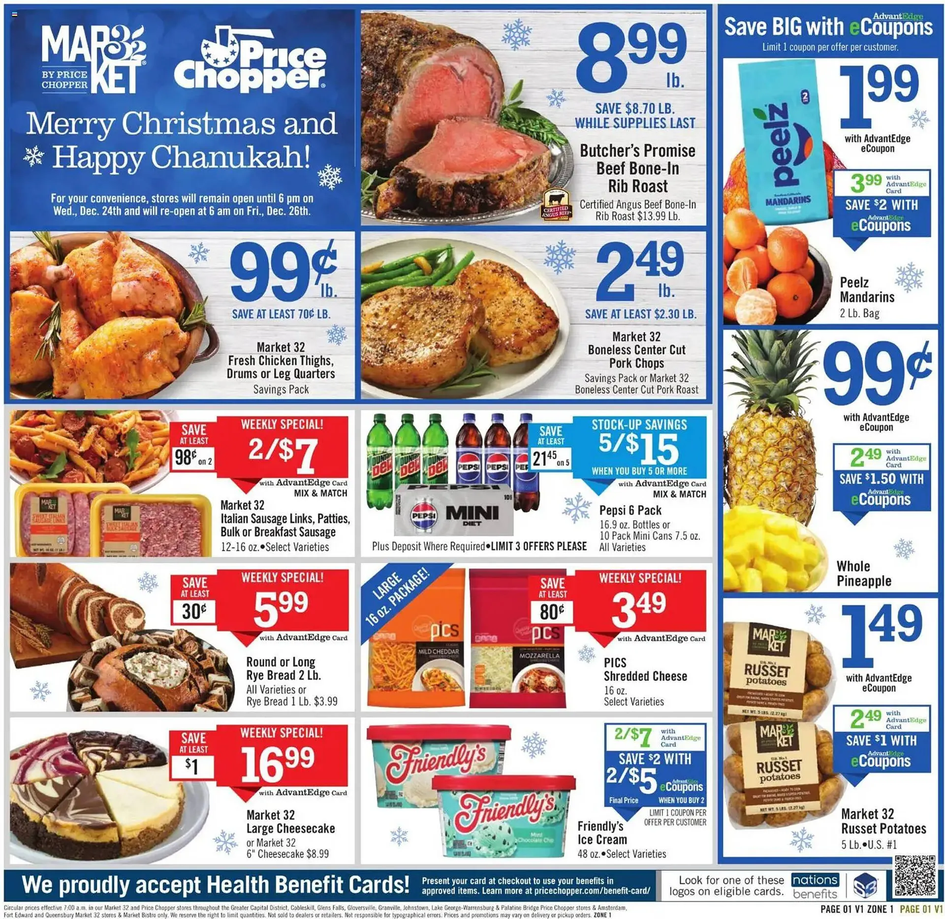 Weekly ad Price Chopper weekly ad from December 21 to December 27 2025 - Page 1