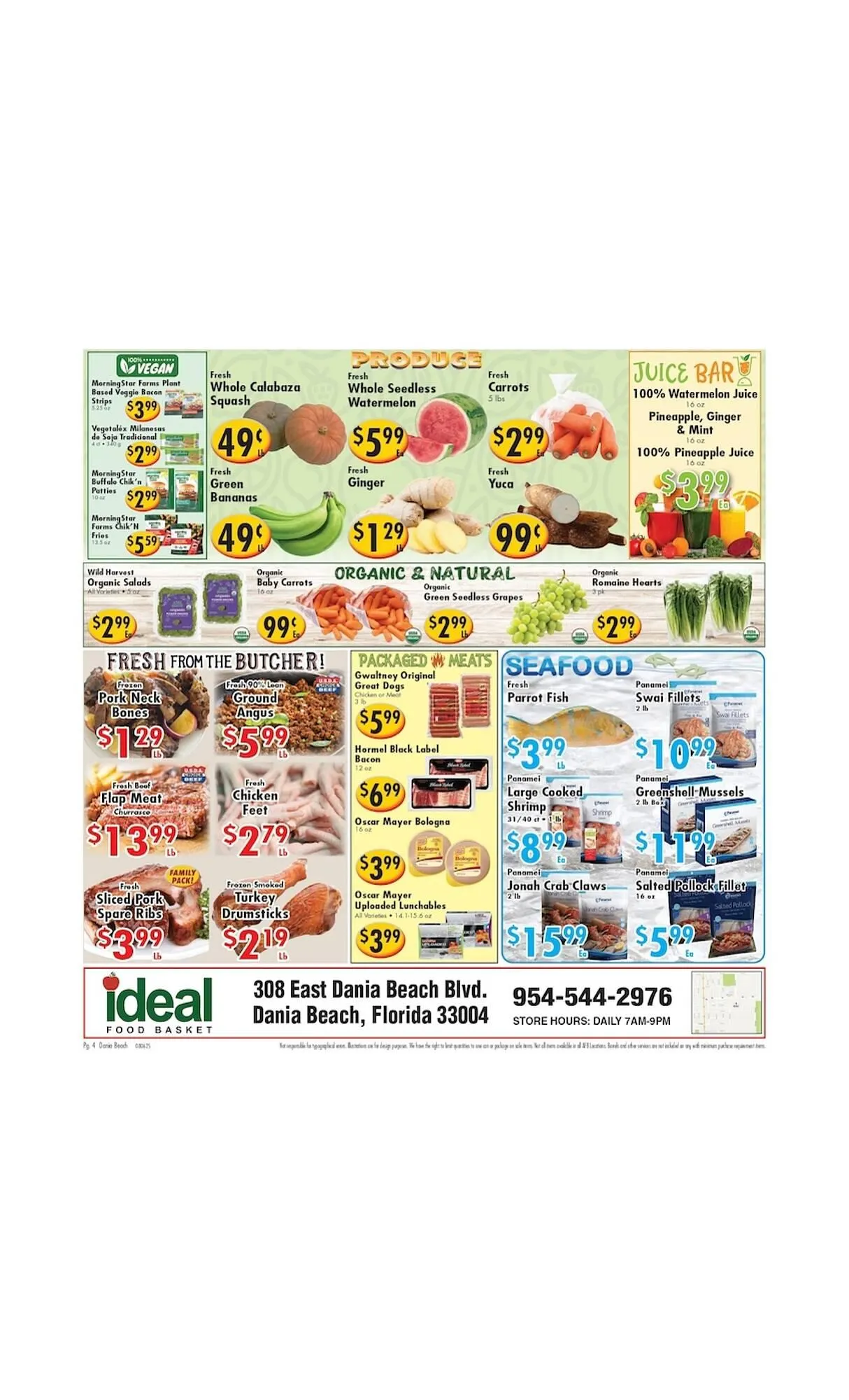 Weekly ad Ideal Food Basket Weekly Ad from August 6 to August 12 2025 - Page 4