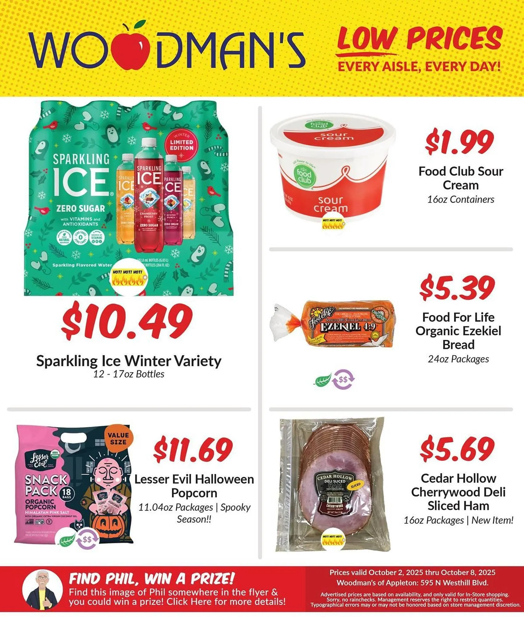 Weekly ad Woodman's weekly ad from October 2 to October 8 2025 - Page 1