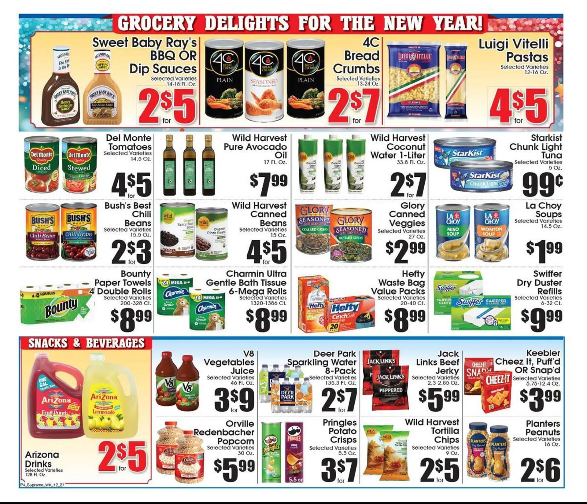 Weekly ad Supremo Foods Inc weekly ad from December 27 to January 2 2026 - Page 4