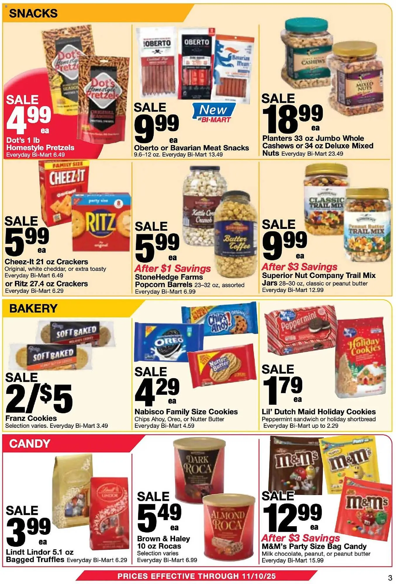 Weekly ad Bi-Mart weekly ad from October 28 to November 11 2025 - Page 3