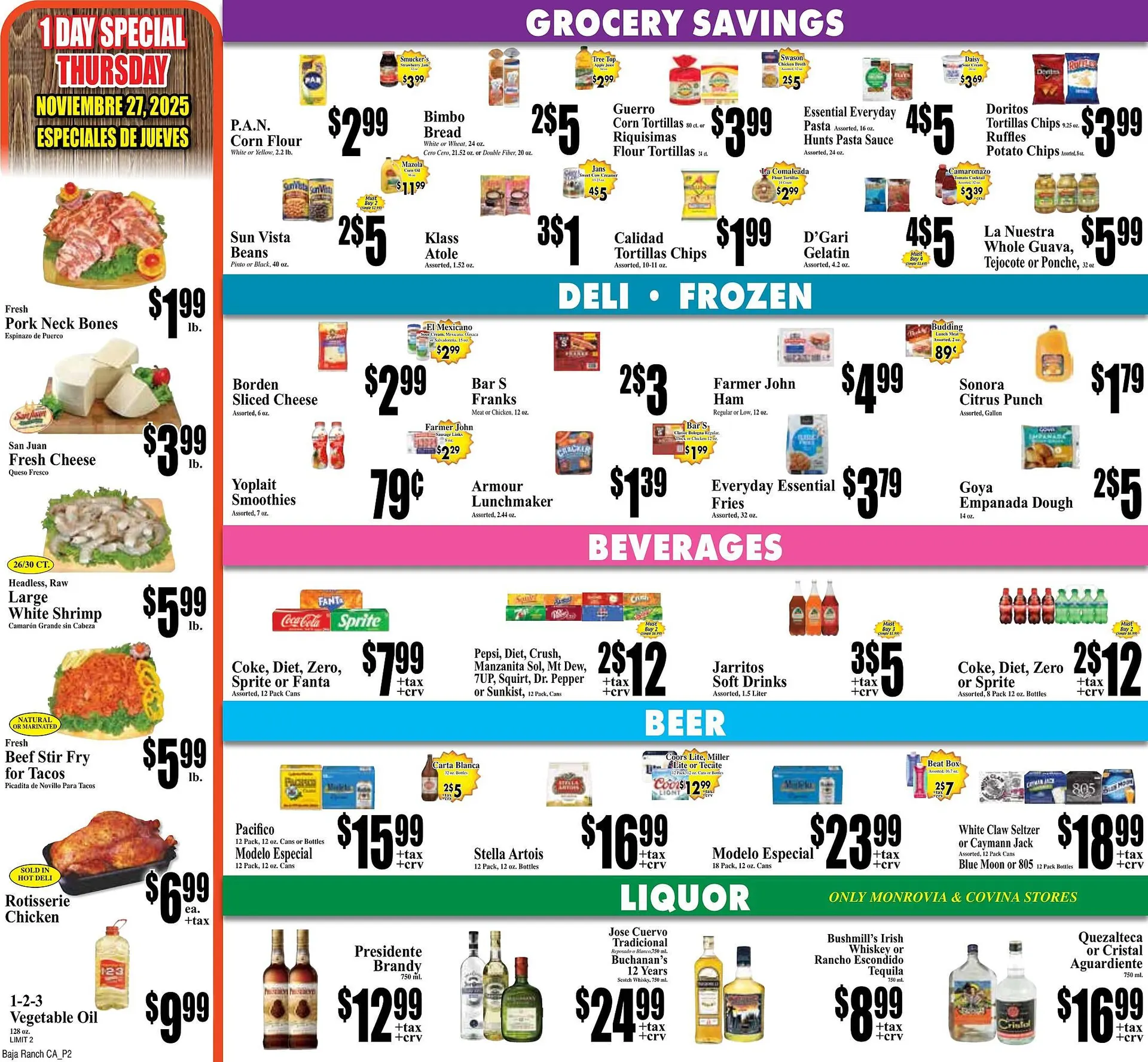 Weekly ad Baja Ranch weekly ad from November 26 to December 2 2025 - Page 2