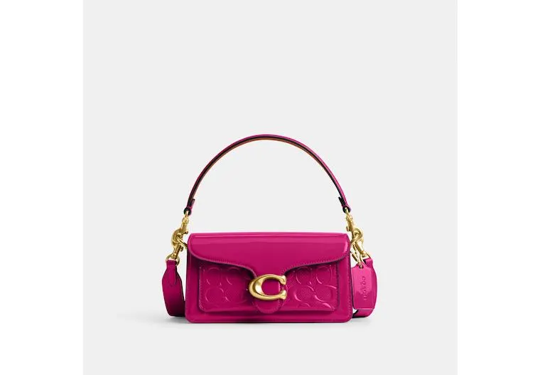 Tabby Shoulder Bag 20 In Signature Leather