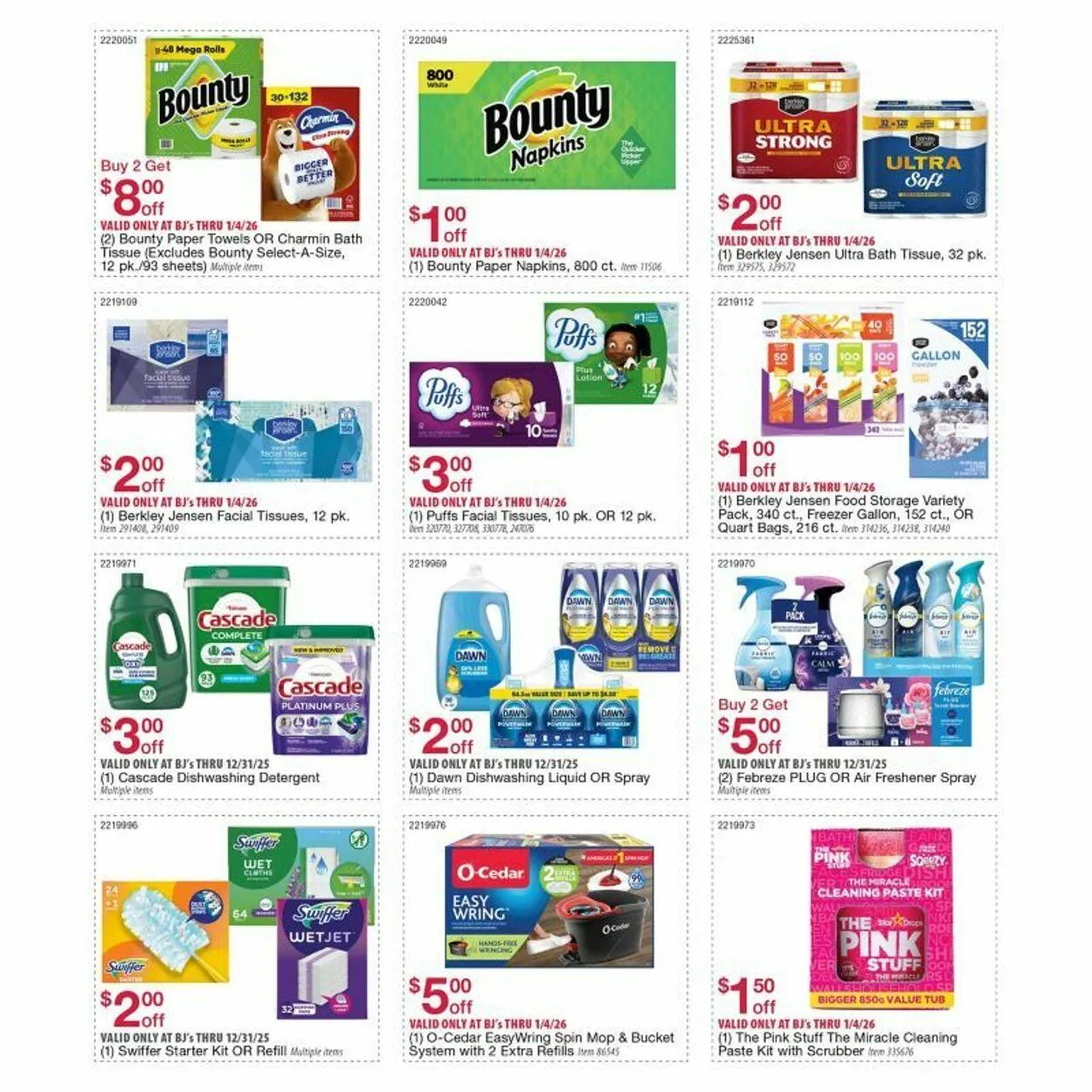 Weekly promotion BJ's spanning from December 12 to December 26 2025 - Page 4 for Catalogue 365